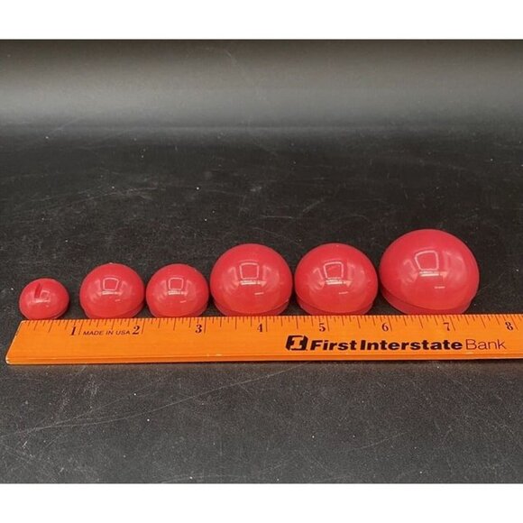 Terrace Strategy Game 1991 Star Trek Next Generation 6 Red Pieces - Picture 3 of 4